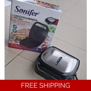 Sonifer Sandwich Maker Grill – Fast, Easy & Delicious Cooking.