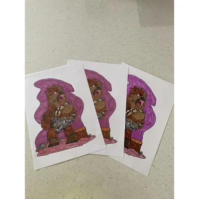 A4 Print - Chewbacca