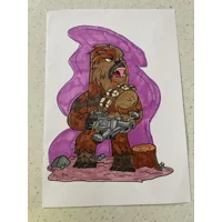 A4 Print - Chewbacca