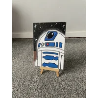 A5 R2D2 Canvas Board