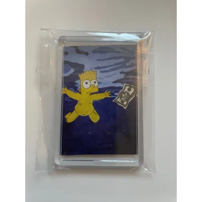 Bart Simpson Small Magnet