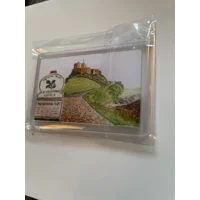 Lindisfare Castle Small Magnet