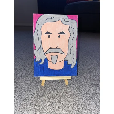 Billy Connelly A5 Canvas Board