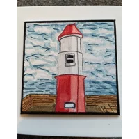 Berwick Pier Lighthouse Magnet