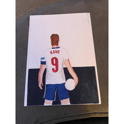 Harry Kane A4 Print