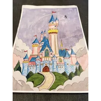 Disney Castle A4 Art Print