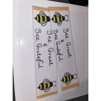 Bee great and Bee Grateful Bookmark