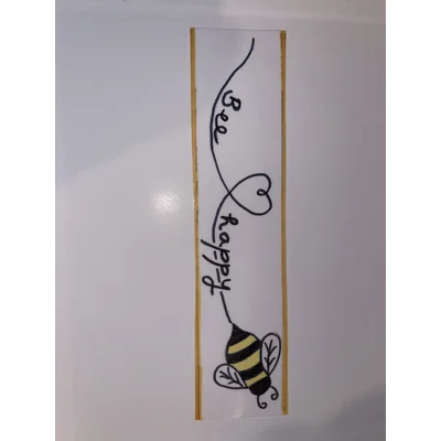 Bee Happy Bookmark