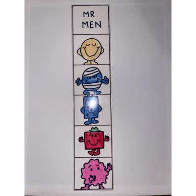 Mr Men Bookmark