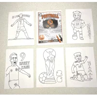 Football Colouring Pack