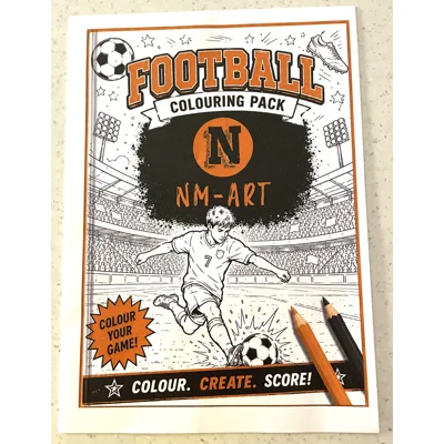 Football Colouring Pack