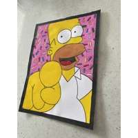 Homer Simpson A4 Artwork