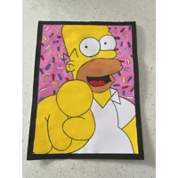 Homer Simpson A4 Artwork