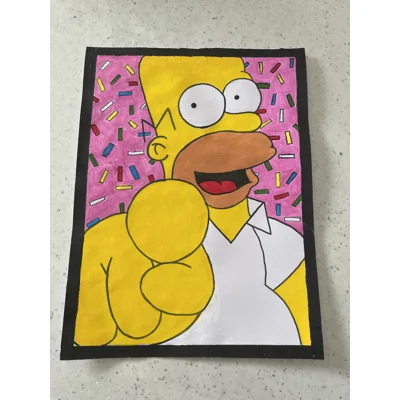 Homer Simpson A4 Print