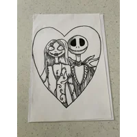 A4 Print - Jack & Sally