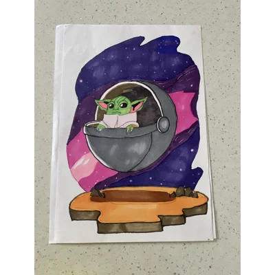 A4 Print - Yoda
