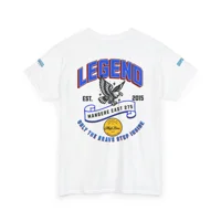 Unisex Heavy Cotton Tee: Legend Mangere East , Mafi Bros. Designs