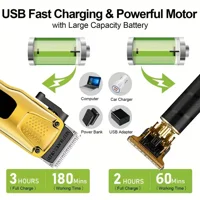 3pcs Professional Electric Hair Trimmer for Men