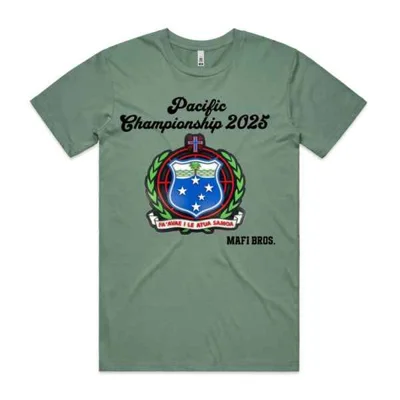 MAFI BROS. Design T-Shirts : Samoan 2025 Supporters Tshirts