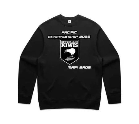 NZ Kiwis 2025 Supporters Sweatshirts - MAFI BROS. Designs
