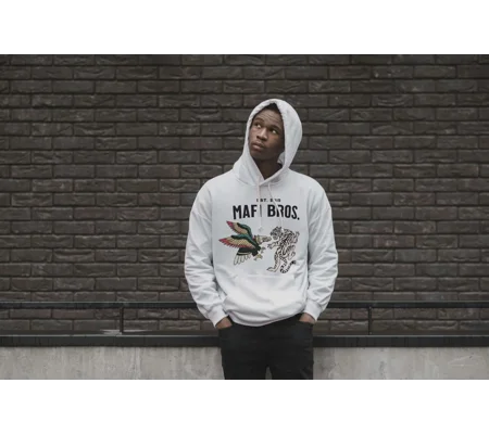MAFI BROS. Design Hoodie ft. Eagle V Tiger