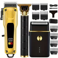 3pcs Professional Electric Hair Trimmer for Men