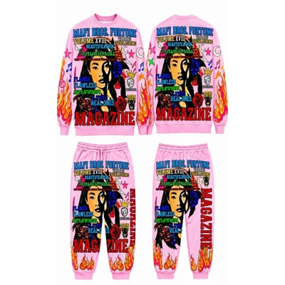 MAFI BROS. Designed Sweatsuits ft. MB Fortune Magazine