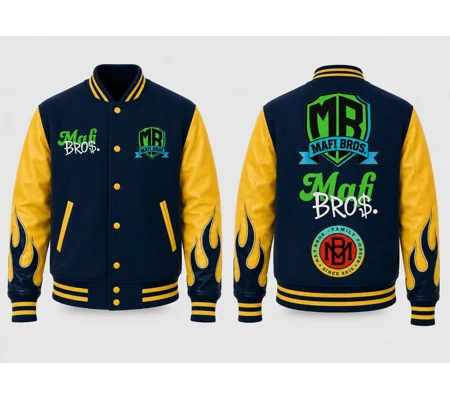 MAFI BROS. Designed Letterman's Jacket
