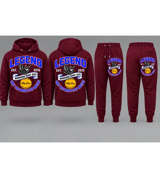 MAFI BROS. Designed LEGEND Mangere East 275. Only the Brave Step Inside Sweatsuits