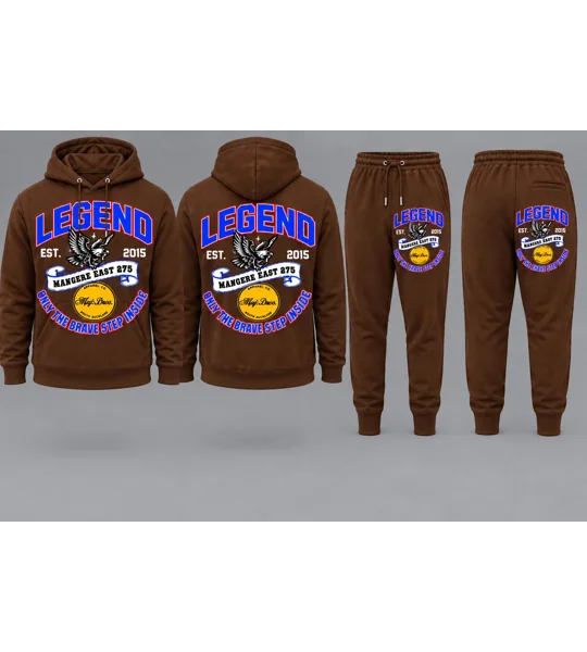 MAFI BROS. Designed LEGEND Mangere East 275. Only the Brave Step Inside Sweatsuits