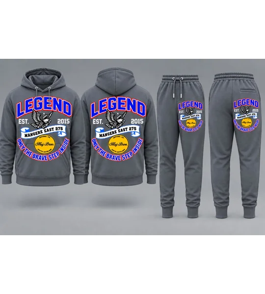 MAFI BROS. Designed LEGEND Mangere East 275. Only the Brave Step Inside Sweatsuits