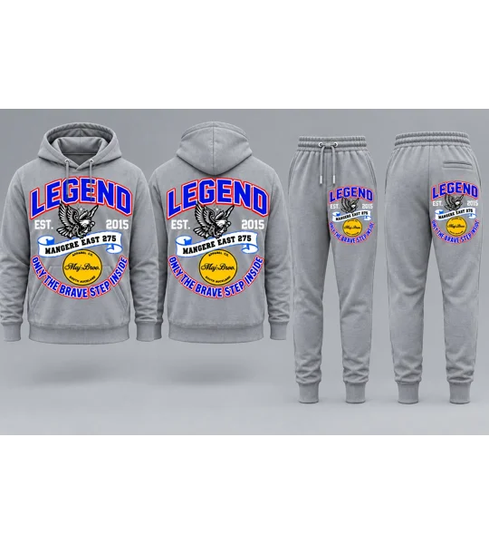 MAFI BROS. Designed LEGEND Mangere East 275. Only the Brave Step Inside Sweatsuits