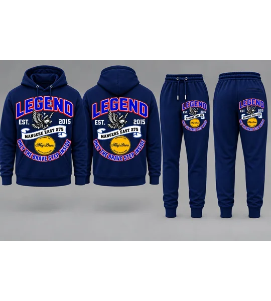 MAFI BROS. Designed LEGEND Mangere East 275. Only the Brave Step Inside Sweatsuits