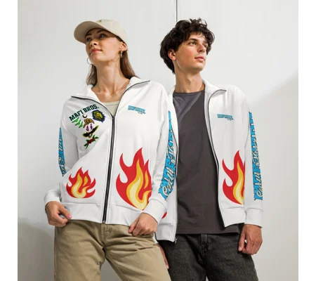 Unisex track jacket