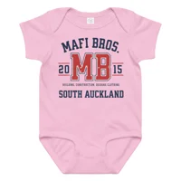 Baby jersey bodysuit