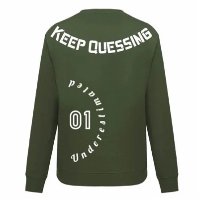 MAFI BROS. Designed Keep Quessing Sweatshirts