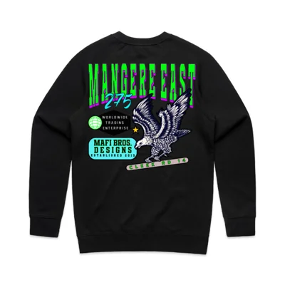 MAFI BROS. Mangere East 275 Designed Sweatshirt