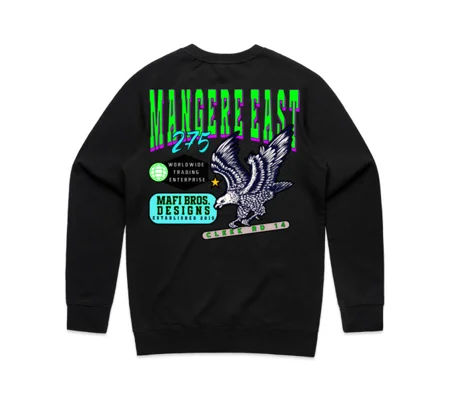 MAFI BROS. Mangere East 275 Designed Sweatshirt