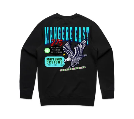 MAFI BROS. Designs Mangere East 275 Sweatshirt