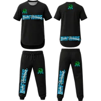 MAFI BROS. Designed Short Sleeved Sweatsuits