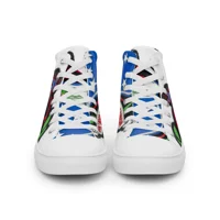 Men’s high top canvas shoes