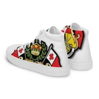 Men’s high top canvas shoes