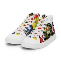 Men’s high top canvas shoes