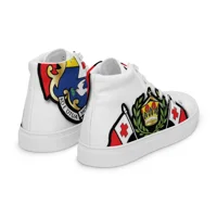 Men’s high top canvas shoes