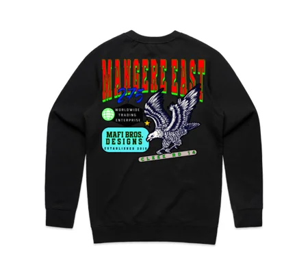MAFI BROS. Designs Mangere East 275 Sweatshirt