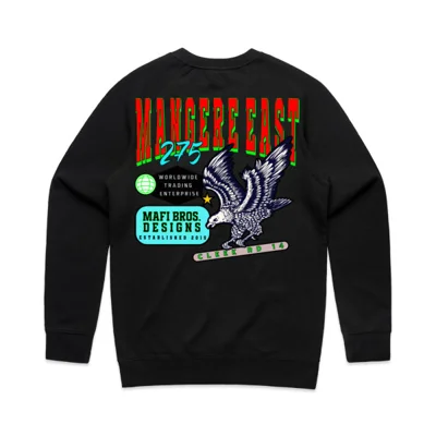MAFI BROS. Designs Mangere East 275 Sweatshirt