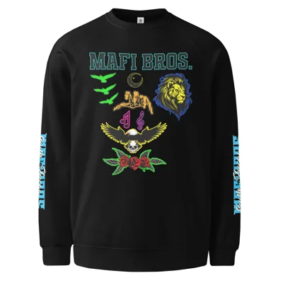 Unisex raglan sweatshirt