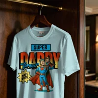 MAFI BROS. Super Daddy Designs Tshirts