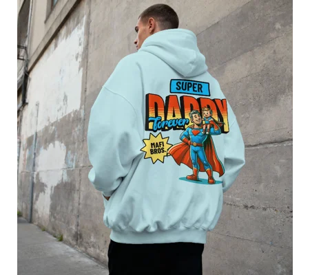MAFI BROS. Super Daddy Designs Hoodies