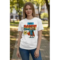 MAFI BROS. Super Daddy Designs Tshirts